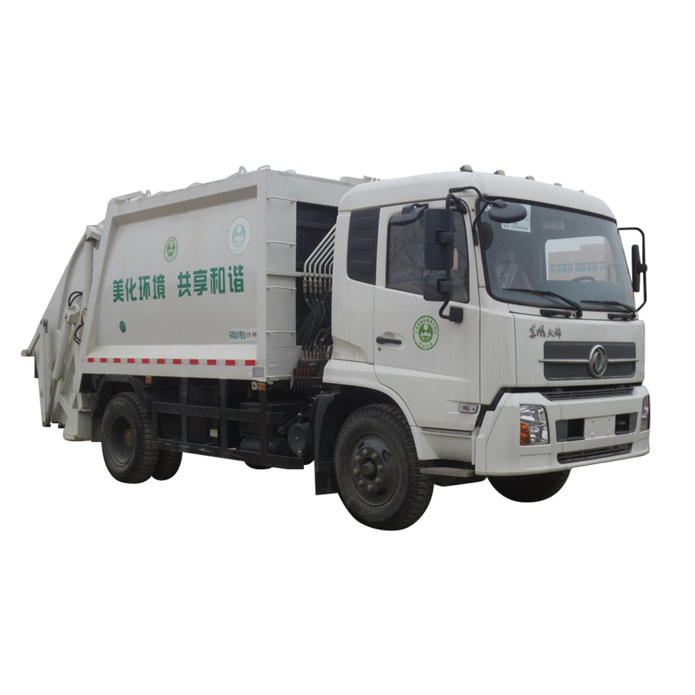 Мусоровоз с уплотнением 10 м3 Dongfeng